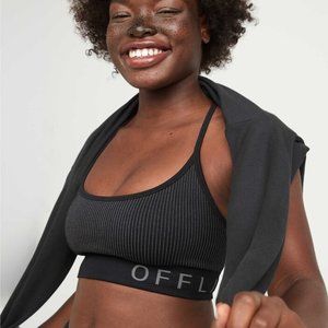 Aerie Offline Ribbed Seamless Strappy Back Sports Bra